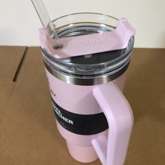 NWT Stanley Adventure 40oz Stainless SteelQuencher Tumbler - Petal Parfait Pearl - Picture 2 of 5